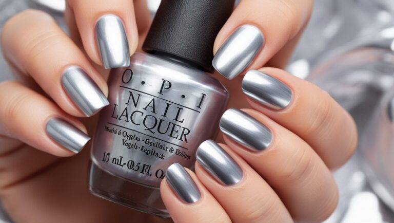 Silver Nail Polish